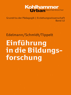 cover image of Einführung in die Bildungsforschung
